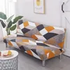 Stuhlabdeckungen 1PCprinted Muster Armless Sofa Bettdecke Stretch Antidirty-Klappsitz Slitcover Couch Elastic Sofe Protectors