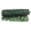 Fleurs décoratives 1x murs de la plante artificielle Foliage Haidge Herbe Mat à herbe Panneaux de clôture de clôture Turf Turf faux vert 40cm 60cm