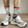 Chaussettes masculines drôles Happy Toadally Rad Vintage Harajuku Skateboard Skateboard Hip Hop Novelty Crew Crew Crazy Sock