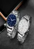 Fashion Men039s Business Quartz Horloges roestvrijstalen ronde wijzerplaat Casual polshorloge man kijken moderne klassieke gemengde stijl6652272