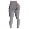 Leggings femininas Mulheres na cintura alta Yoga Sport Fitness Gym Push Up