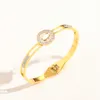 Bijoux de créateur Love Gold Bangle Bracelet Bracelet Fashion Cuff Bracelet For Women Jewelry Party Gift