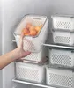 3pcs frigorifero scatola da stoccaggio frigorifero organizzatore di cucine fresco scatole di frutta vegetale per cestino per cesti cotto 2202126935923