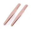 Tweezers Clipper con pinzette con sopracciglia per sopracciglia per sopracciglia per ciglia con ciglia con oro rosa Gold Bellezza Tool9641830