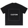 Herren Street Clothing DTG Custom Muster T-Shirt 250 g reines Baumwoll übergroß