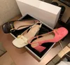 2022 Luxury Designer Womens High Heeled Sandals Fashion 100 Leather Women Dance Shoe Designer Sexiga klackar Suede Lady Metal Belt Bu9724594