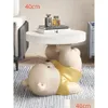 Móveis para sala de estar exclusivos e elegantes Mesa lateral de estátua de urso - adição perfeita à sua decoração Sofá de café nórdico de animais co dhcdi