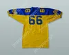 CUSTOM ANY Name Number Mens Youth/Kids MONTANA STATE BOBCATS 66 YELLOW FOOTBALL JERSEY Top Stitched S-6XL