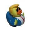 UPS Baby Bath Flag Biden Rubber Toys Ducks PVC Fully Floating Water Duck Toy for Kids Gift Trump Party Decoration Z 5.11