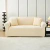 Stol täcker Camellia Jacquard soffa täcker vattentät elastik med armstödtrycksfärgning justerbar för vardagsrummet