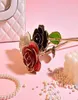 Fiori decorativi ghirlande da 24k rosa immersione in oro in scatola con stand artificiale eternal per sempre amore regali per il compleanno Valentine W3434302