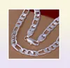 lostpiece 2017 New Trendy Mens Sterling Silver 925 Necklace Figaro Chain 12mm 20 Quotwhole Fashion 925 Silver Jewelry LSPN193542084