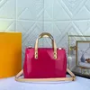 Damen Designer -Einkaufstaschen Mode Casual Patent Leder Handtasche Totes großer Kapazität Einkaufstasche Top Spiegel Qualitätspunktbeutel