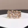 Sailoroon Swarovskis Ring Romantic Rose Gold Star Sky Himmels Schönheit Ring Personalisierter Kreis Ring kann gefaltet und tragbar von Frau