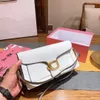 Högkvalitativ lady tabby designer väska äkta läder messenger väska midjepåse crossbody bumbag kvinnor handväska tygväska plånbok baguette fanny pack handväska fyrkantig väska