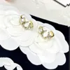 Designer di orecchini per donne marchi di lusso gioielli pentagrammi in oro titanio in acciaio acciaio amanti regalo per le orecchini della moda famiglia e accessori per amici