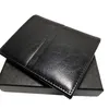 Bobao Mens Wallet Credit Card Holder Portable Cash Clip Högkvalitativt läder Business Coin Bag German CraftsManship Purse med Box Set 278V