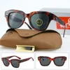 Top klassieke wayfarer zonnebril Staat Mega Wayfarer -bril Designer Polariseerde bril UV400 Lenzen unisex 407