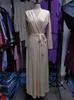 Vêtements ethniques Eid al Fitr musulman Abaya Dubai Trkiye Islamic Abayas Womens Long Robe Ka Robe Femme Muslim Kaftan T240510