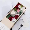 Parti iyiliği iyilikler kokulu mum hediye seti yapay kız arkadaşı çiçek gülleri doğum günü düğün hediyeleri misafirler için