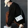 Marka mała kwadratowa torba dla mężczyzny miękka skórzana pudełko na ramię moda mysz crossbody unisex zwykła torebka telefonu 240429