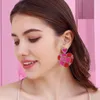 Boucles d'oreilles en peluche Girlgo Design original à la main Fashion perlée à la main