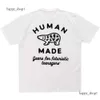 NOUVEAU T-shirt de canard fait humain Dry tout lin hommes femmes femmes de haute qualité Humanmade T-shirt à l'intérieur de l'étiquette Tshirt graphique Streetwear japonais 327