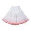 Rokken gezwollen tule petticoat lolita roze blossom onderbraak faldas cloud tutu rok crinoline prinses ballet dance pettiskirts 45 cm