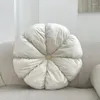 Cuscino da 45/40 cm rotondo pouf tatami zucca in velluto in velluto pavimenti morbido sedile a sedile lancio giocattolo giocattolo sedia da soggiorno divano decorazione