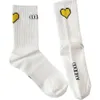 Chaussettes masculines Spring coréen Nouvelles chaussettes Goodboy pour hommes et femmes à mi-longueur blanches amour Sports chaussettes Instagram même style