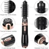 Séchante à ions négatifs de brosse de cheveux 4 en 1 Blow Curling Iron litre 240425