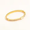 Bijoux de créateur Love Gold Bangle Bracelet Bracelet Fashion Cuff Bracelet For Women Jewelry Party Gift