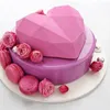 Baking Moulds Big Heart Lace Cooking Tool Fondant Shaped DIY Cake Sugar Silicone Craft Mold Tray Candy