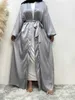 Abbigliamento etnico abaya per musulmani moderati donne kimono turco dubai abaya abbigliamento islamico ramadan womens womens musulmano abaya cardigan abaya maroct t240510