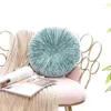 Pillow Solid Color Handmade Small Pumpkin Yellow Gray Decorative Pillows Nordic INS Style Chair Velvet Home Sofa Round S