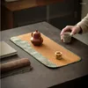 Tineau de thé chinois rattan mat zen rétro sec pour table Tablepie thermique Potte de pot