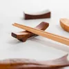 Кнолопы для палочки японского стиля Винтажная деревянная стенда отдых китайский декоративный стойка столовая столовая мини -посуда