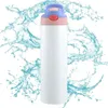 Bouteilles d'eau fuite de la fuite de bouteille de sport 600 ml en acier inoxydable isolé double mur à double mur ma boisson préférée bpa gratuit