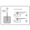 Saat Aksesuarları 2x Duvar Saat Hareketi Mekanizması Pil Çalışan Sessiz Süpürme Onarım Parçaları