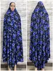 Vêtements ethniques à grande taille Femmes musulmanes Abaya Abaya Turquie-Africain Robe Kaftan Robe de Kaftan Hijab Floral Robe Saudi Ramadan T240510