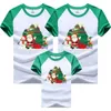 Carina famiglia di Natale che abbina le magliette Mamma e figlia vestiti padre Kids Tees Cotton 240507