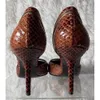 Snake Pointed Sexy Stiletto Women Belt Buckle Hollow Fine High Heel Sandals New Retro Elegant Designer Party Dress Shoes