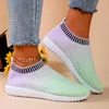 Casual Shoes Kvinnor Fashion Wear Resistant Non-Slip Breattable Outdoors Lightweight Female Sports Sneakers Stor storlek 35-44