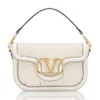 Дизайнер квадрат плеча Valenteino Small Bag Vslings Summermade 2024 Стад Стад Vo Hollow Bags Crochet Woven New V-Button Cross Pure 9dlz