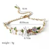 Bracelets de liaison Bracelet de fleur pour femmes anime mo dao zu shi charme en ramiage de perles fermoir