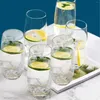 Wine Glasses (Pack Of 6) Clear Drinking Set Crystal Tall Mugs For Juice/Drinks/Cocktails/Coffee - 15 Oz