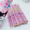 Lápices 36 dibujos animados de lápiz de color kuromi coloreado pintura para niños con color de lápiz de color escolar suministros de alumnos D240510