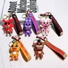 keychains woman designer keychain for men accessories Creative Mutant animal figure keychain Toy Bear backpack Horror car key chain rings