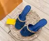 Brand Designer Sandals Chaussures pour femmes Gunuine Leather Slipper High Heel Sandal Classic Flat Slides Beach Slipper Shoe 35-40