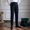 Pantalons masculins HEURS Robe décontractée DRESSE BELLE BANCE BRITANNE BRITANNE BUSINES